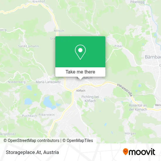 Storageplace.At map