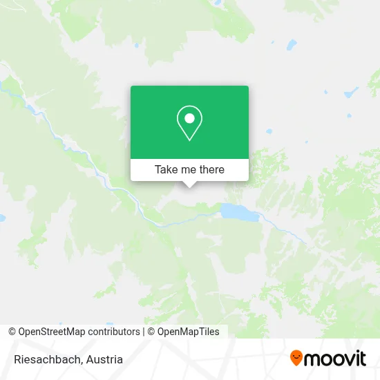 Riesachbach map