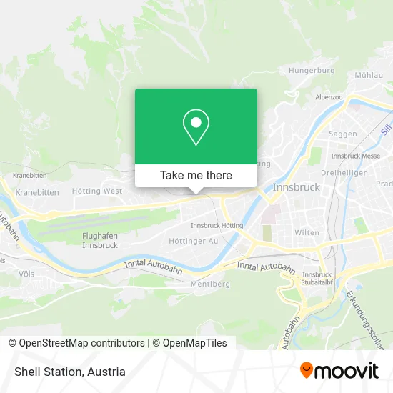 Shell Station map