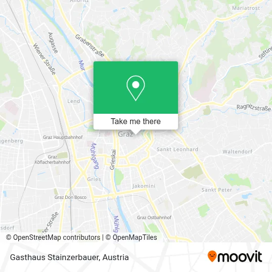 Gasthaus Stainzerbauer map