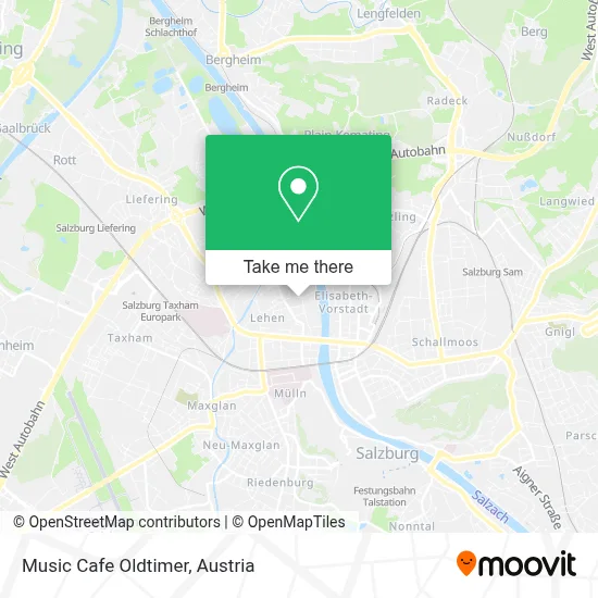 Music Cafe Oldtimer map