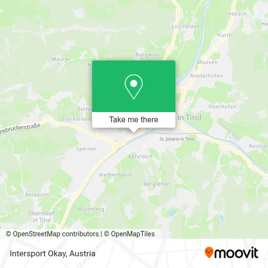 Intersport Okay map