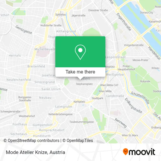 Mode Atelier Knize map