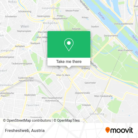 Freshestweb map