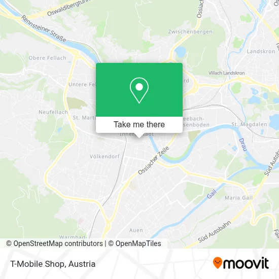 T-Mobile Shop map