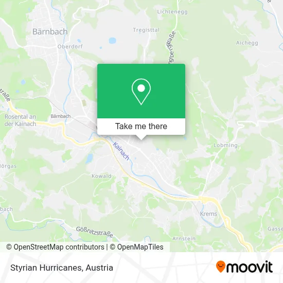 Styrian Hurricanes map