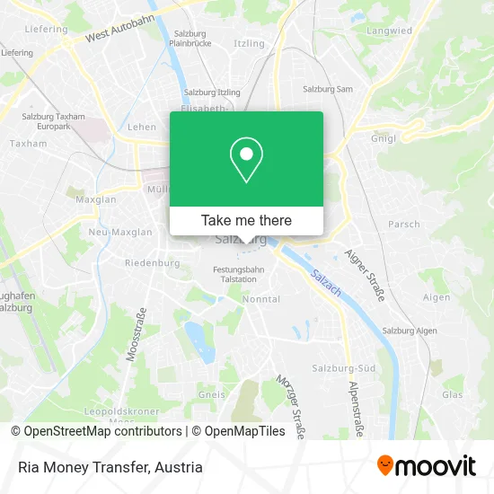 Ria Money Transfer map