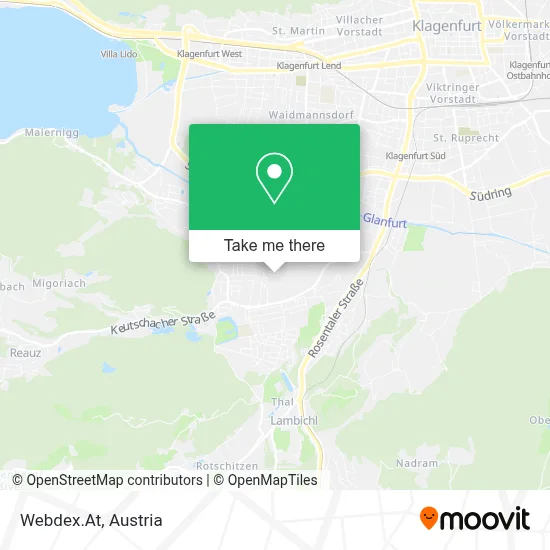 Webdex.At map