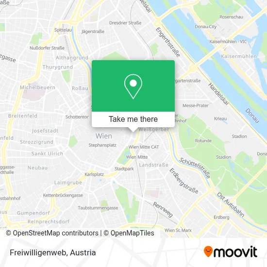 Freiwilligenweb map