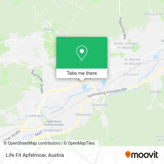Life Fit Apfelmoar map