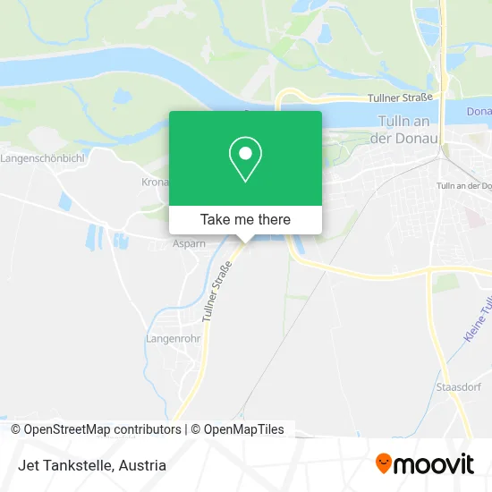 Jet Tankstelle map