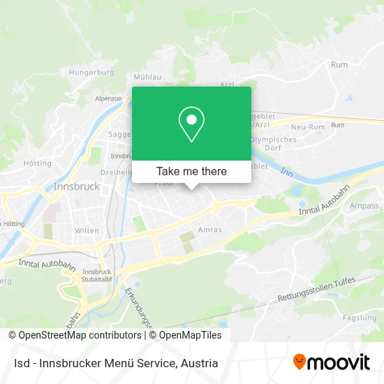 Isd - Innsbrucker Menü Service map