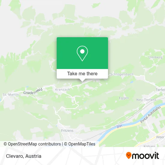Clevaro map