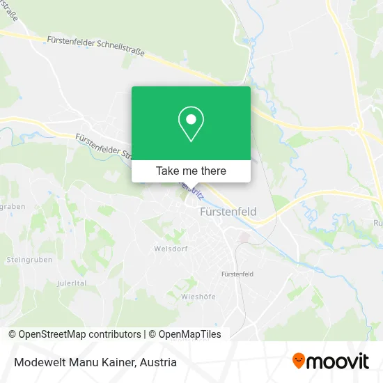 Modewelt Manu Kainer map