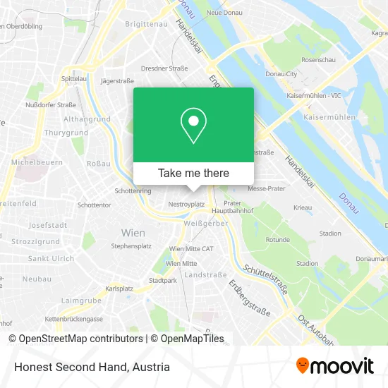 Honest Second Hand map