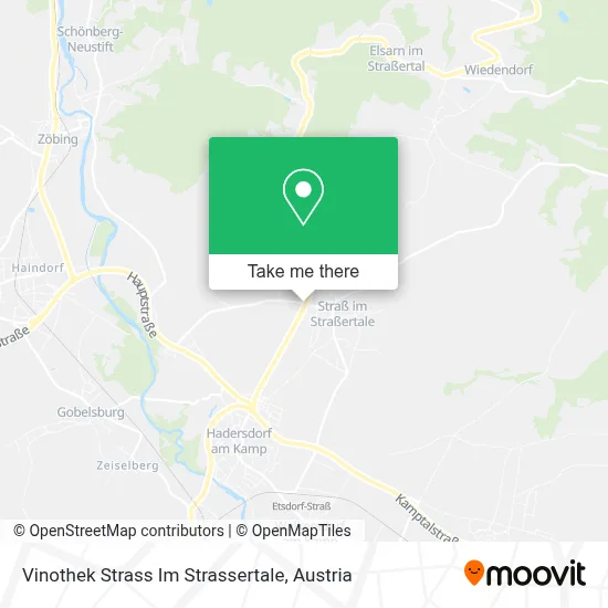 Vinothek Strass Im Strassertale map