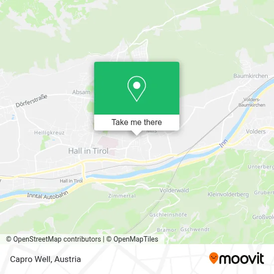 Capro Well map