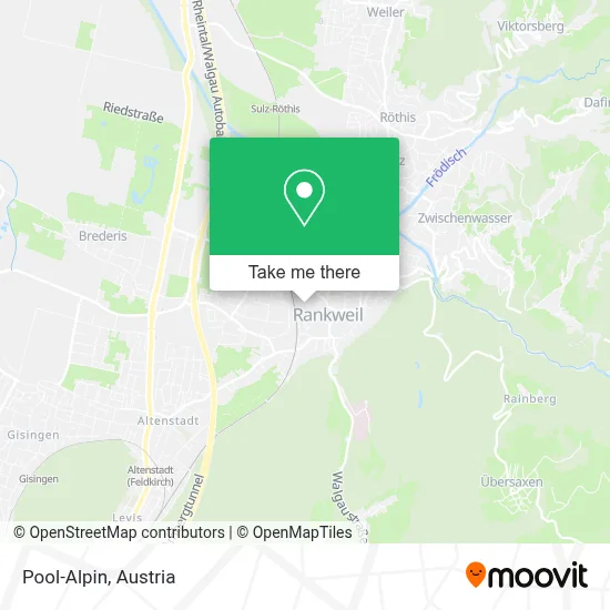 Pool-Alpin map
