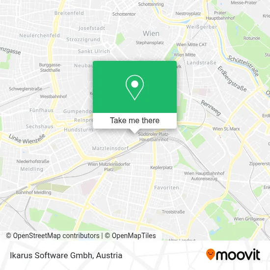 Ikarus Software Gmbh map