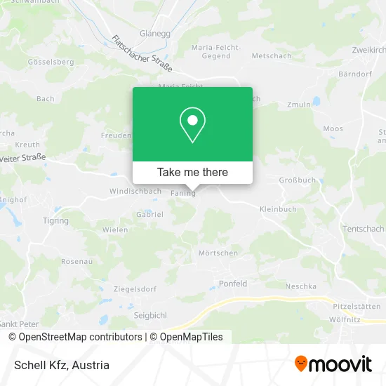 Schell Kfz map