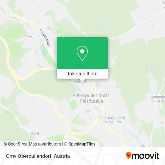 Omv Oberpullendorf map