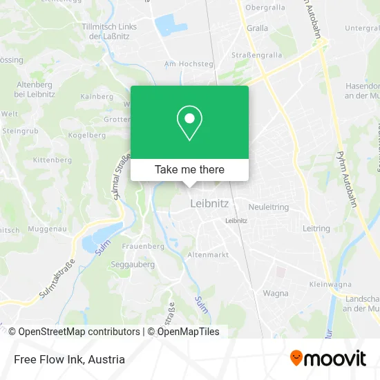 Free Flow Ink map