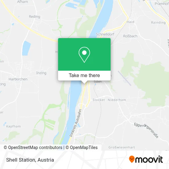 Shell Station map