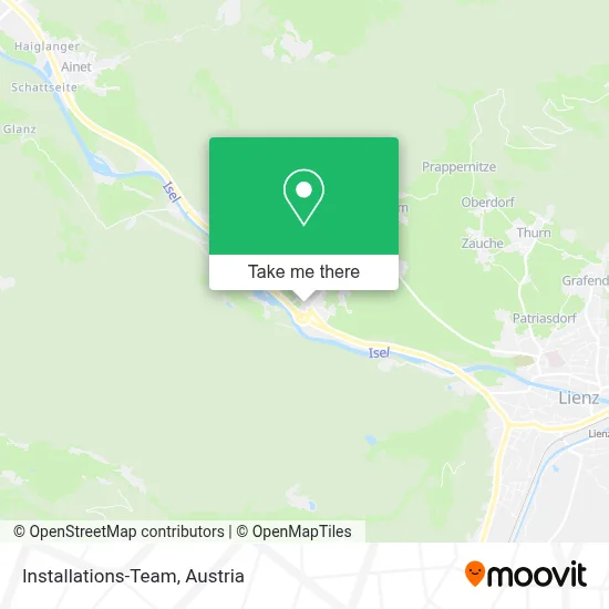 Installations-Team map