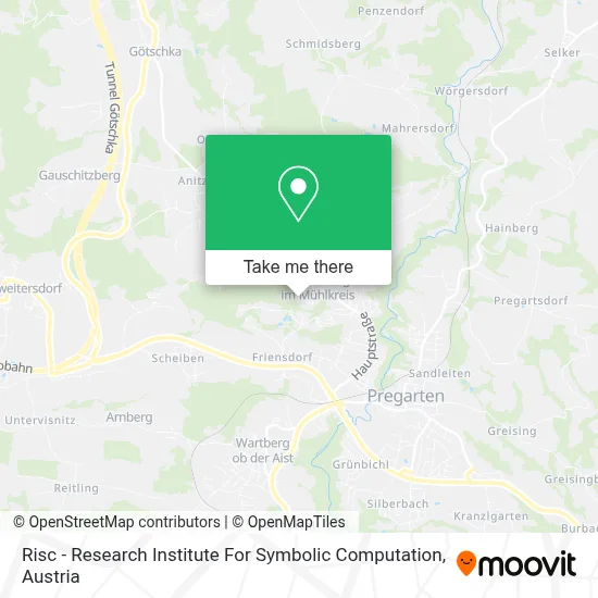 Risc - Research Institute For Symbolic Computation map