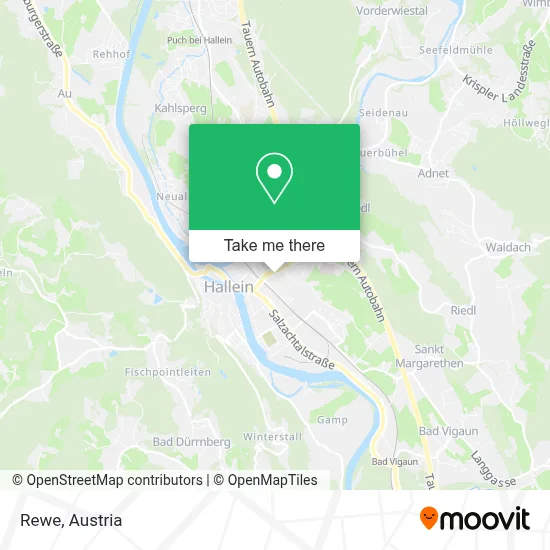 Rewe map