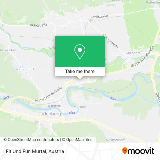 Fit Und Fun Murtal map