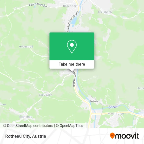 Rotheau City map