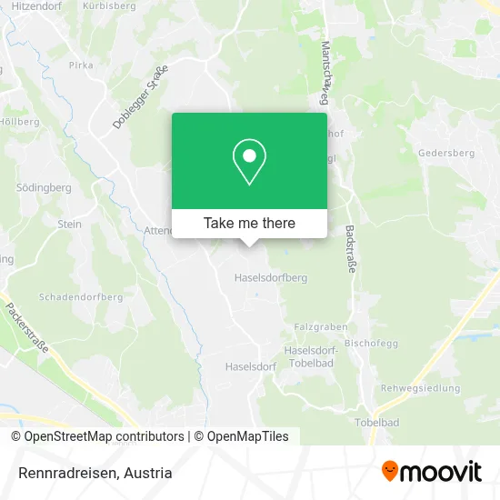 Rennradreisen map