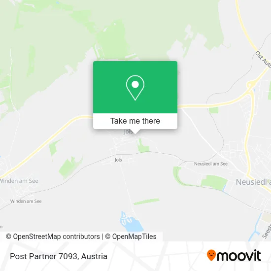 Post Partner 7093 map