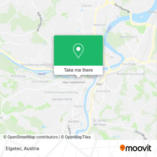 Elgetec map