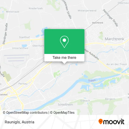 Raunigls map
