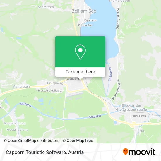 Capcorn Touristic Software map