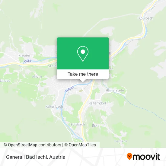 Generali Bad Ischl map