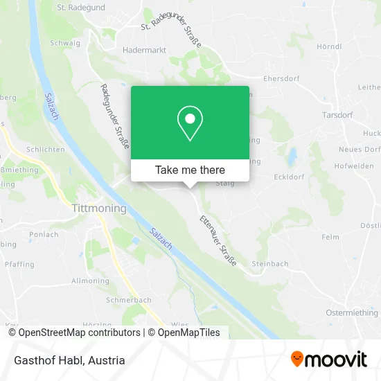 Gasthof Habl map