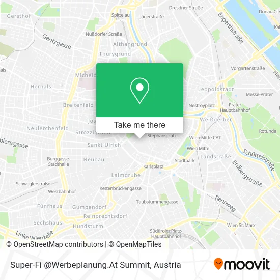 Super-Fi @Werbeplanung.At Summit map