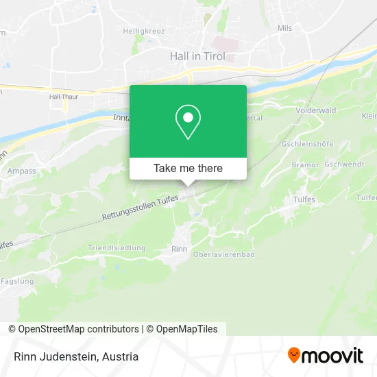 Rinn Judenstein map