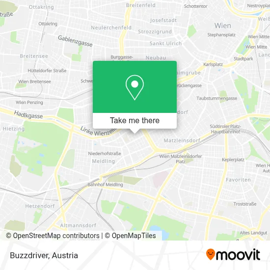 Buzzdriver map