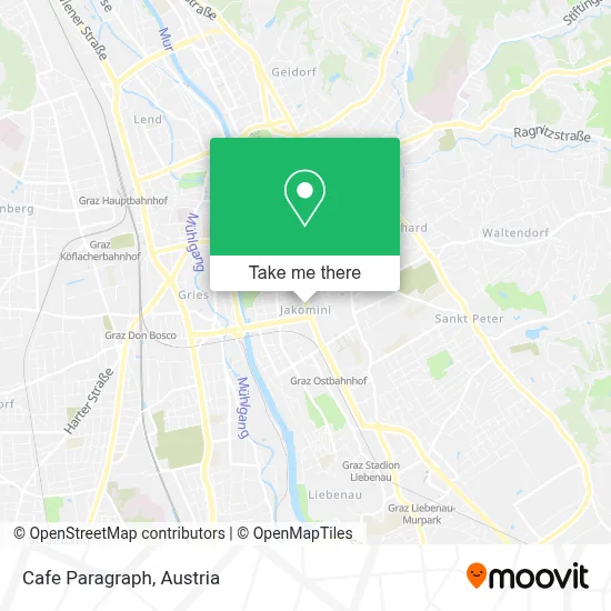 Cafe Paragraph map