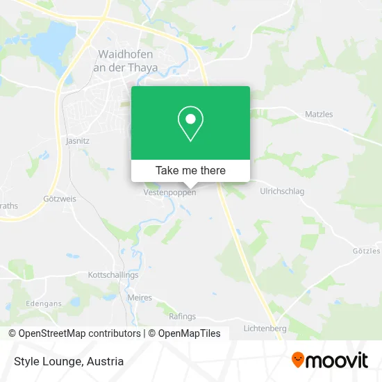 Style Lounge map