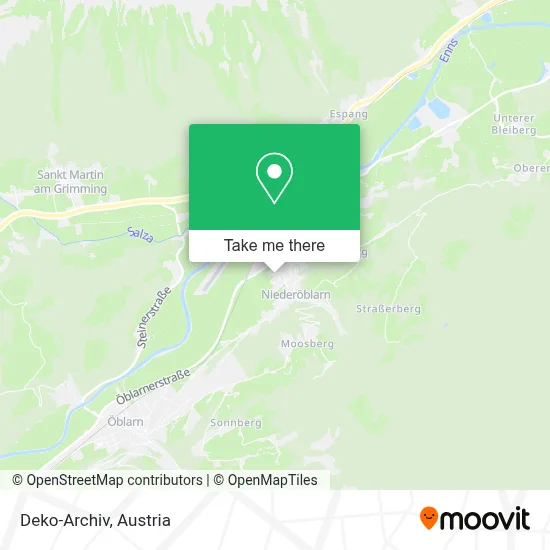Deko-Archiv map