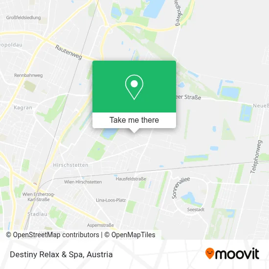 Destiny Relax & Spa map