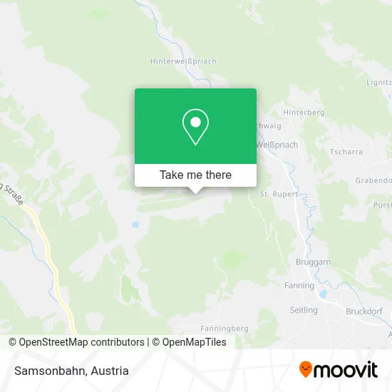 Samsonbahn map