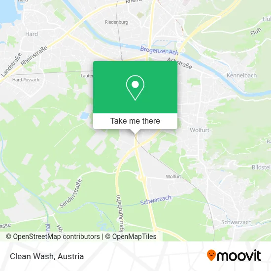 Clean Wash map