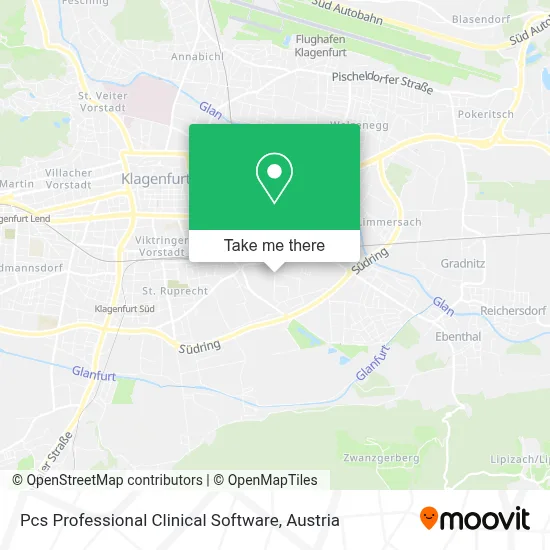 Pcs Professional Clinical Software map