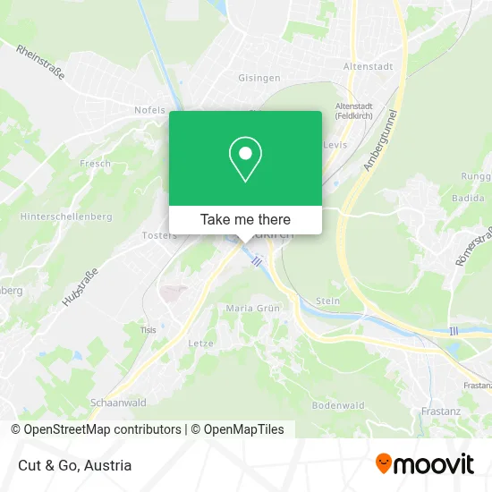 Cut & Go map
